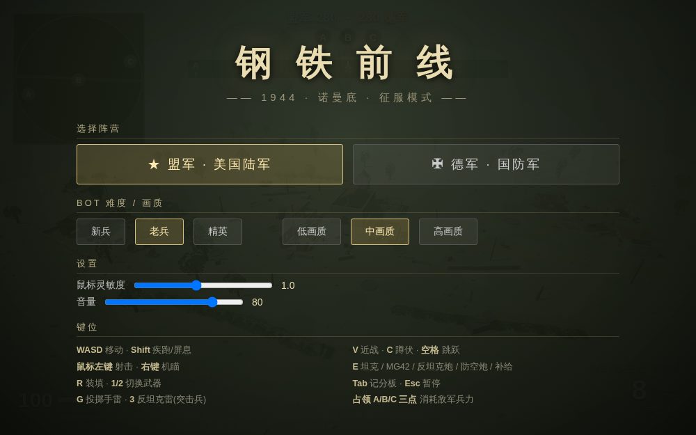 钢铁前线 1944 · 诺曼底
