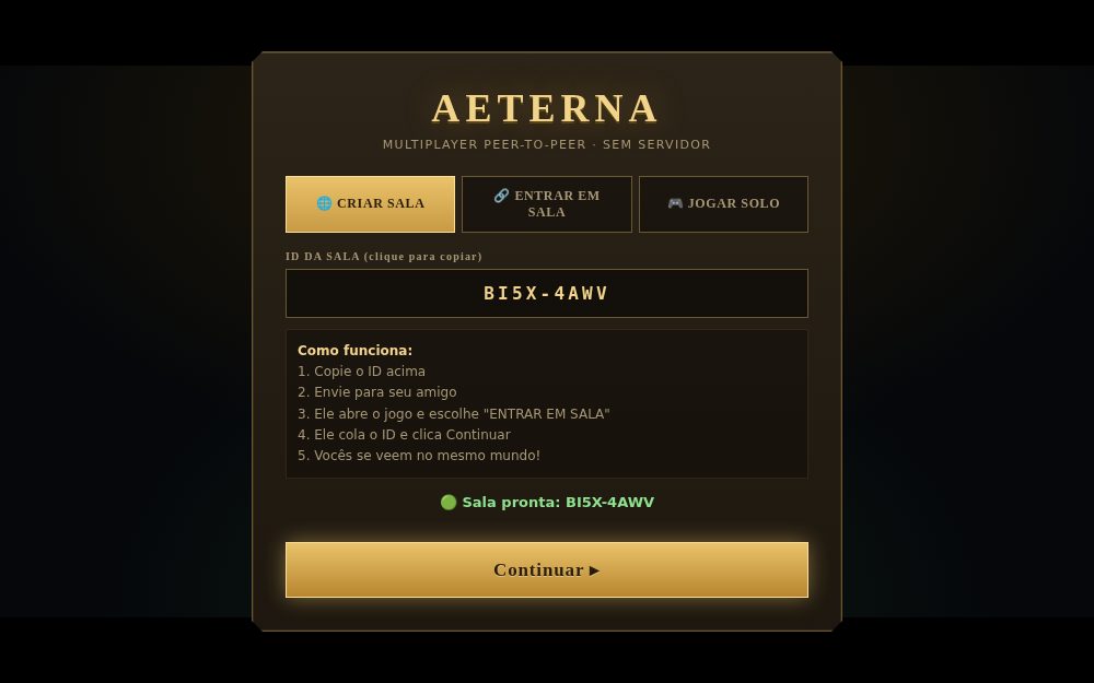 AETERNA — O Ciclo do Criador