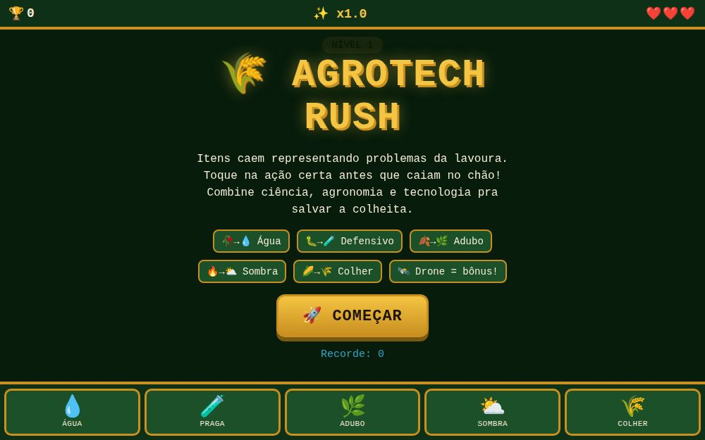 AgroTech Rush