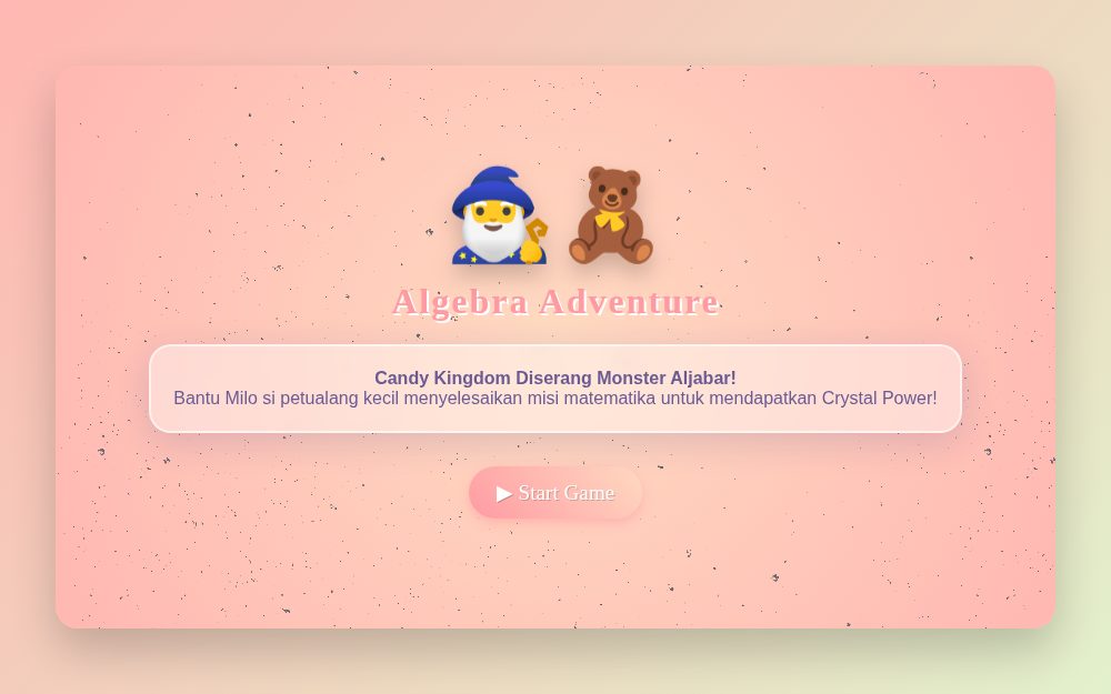 Algebra Adventure: Candy Kingdom Rescue