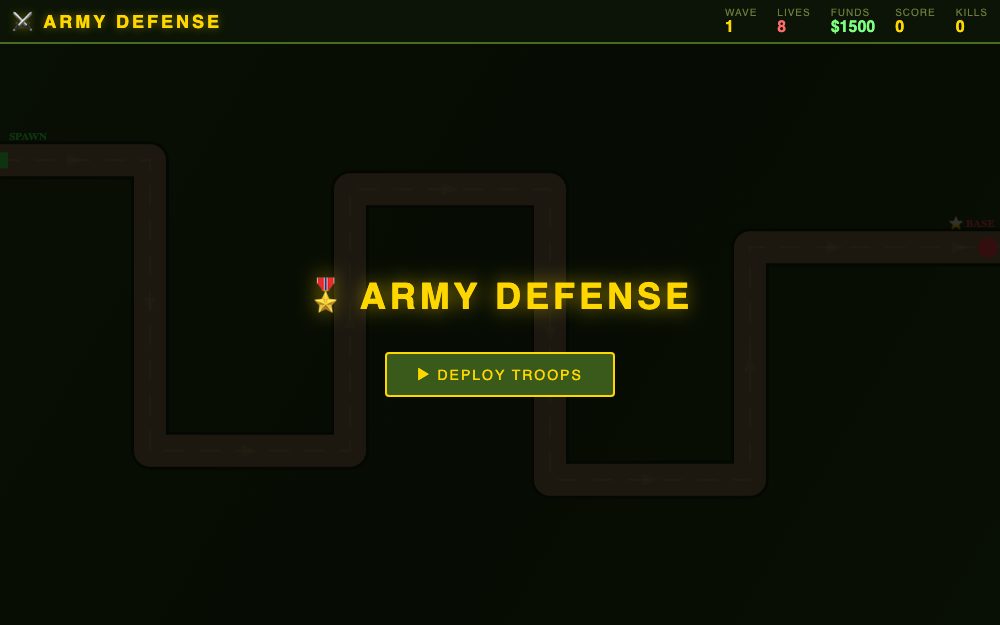 Army Tower Defense
