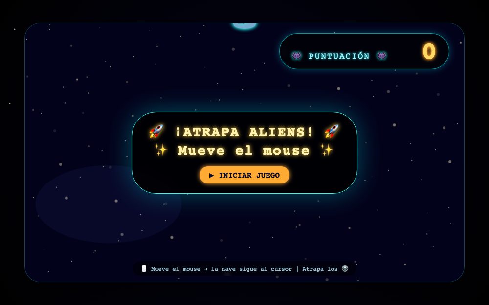 Atrapa Aliens 👽 | Nave espacial
