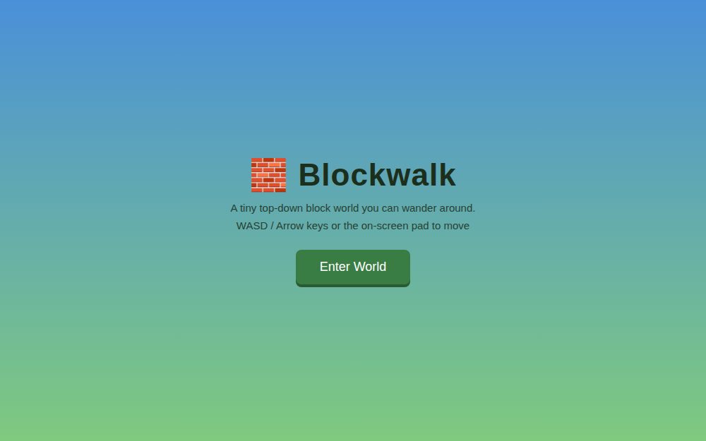 Blockwalk