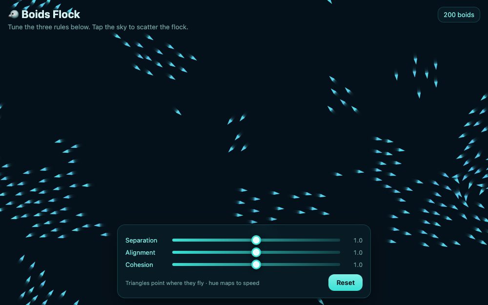 Boids Flock