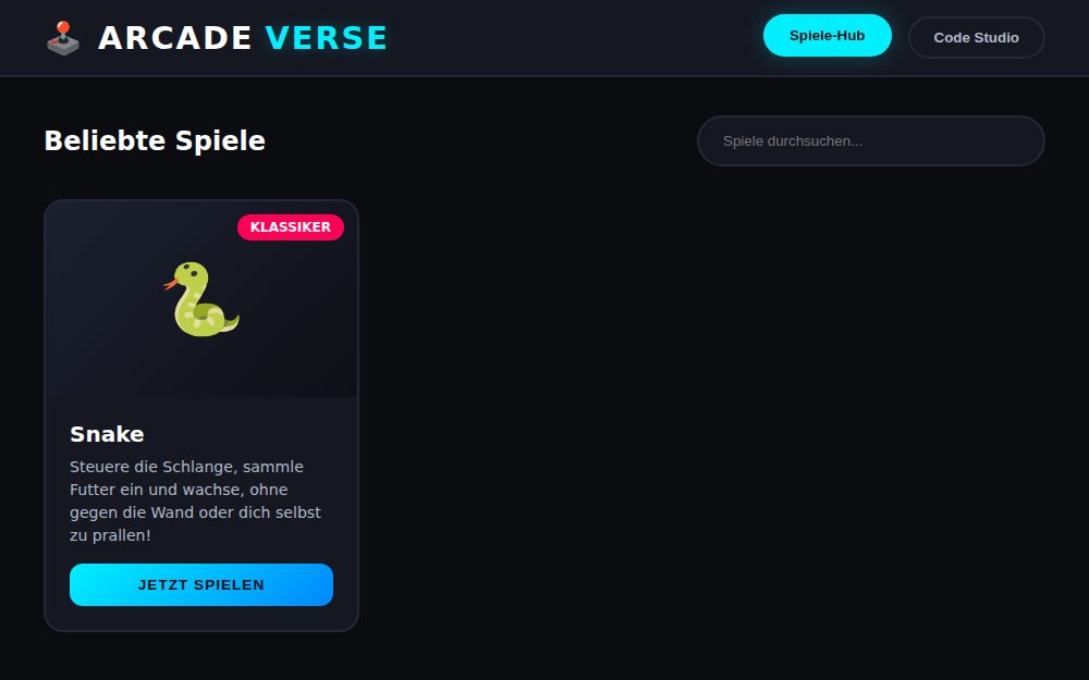 ArcadeVerse – Snake & Create Game