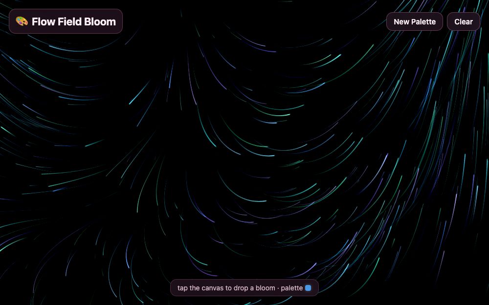 Flow Field Bloom