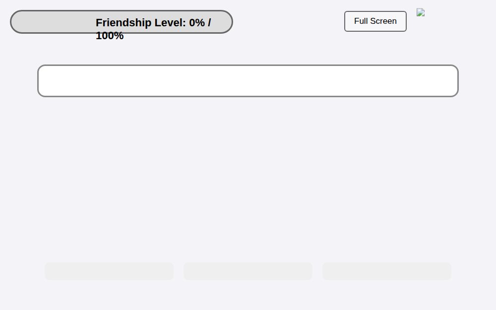 Friendship Mystery Choice Game