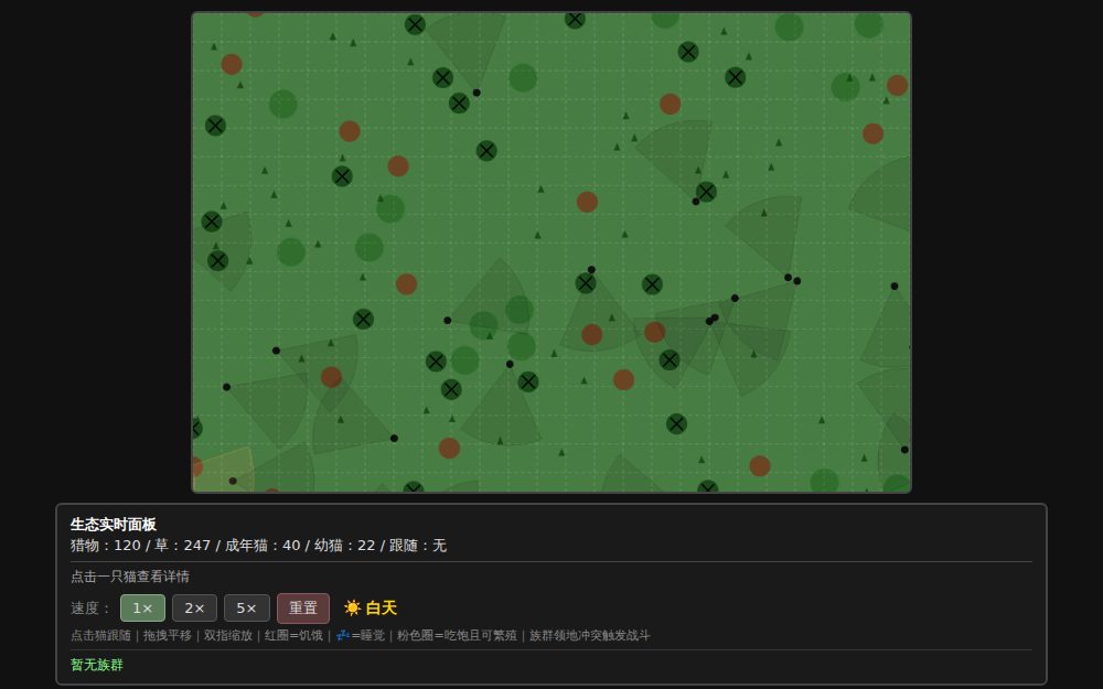猫武士 · 演替兴衰（战斗版）