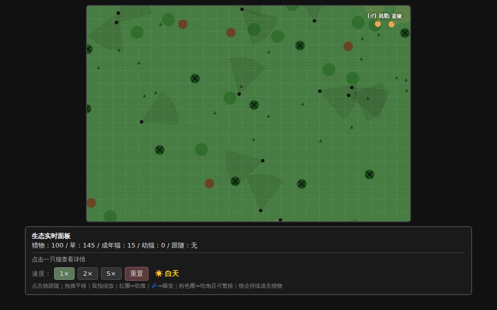 猫武士 · 持续追击与防卡版