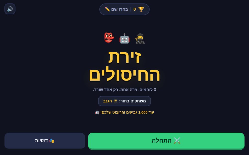 זירת החיסולים