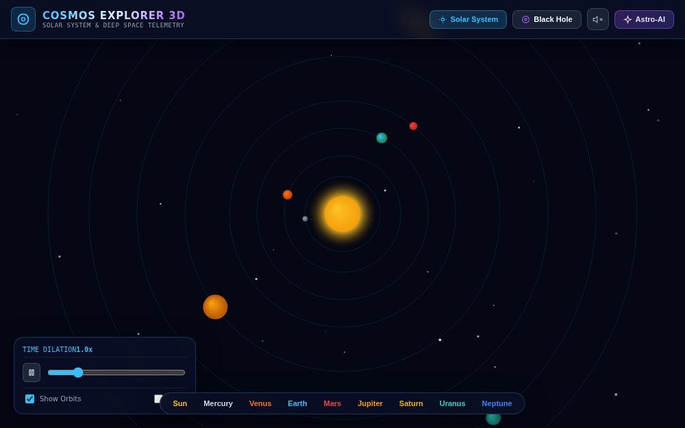 Interactive 3D Space Explorer
