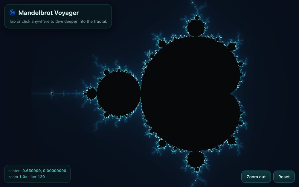 Mandelbrot Voyager