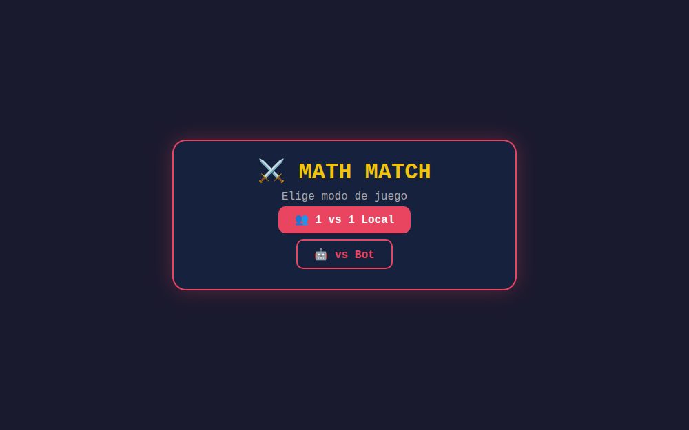 Math Match 1.0 - VideojuCan