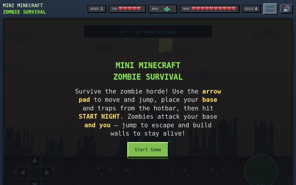 Mini Minecraft — Fly &amp; Trap