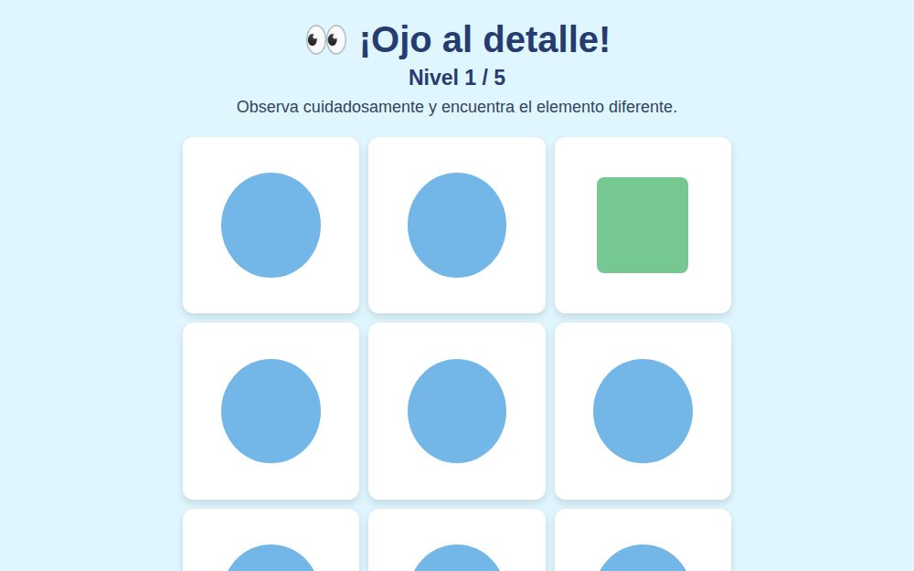 NeuroMente - ¡Ojo al detalle!