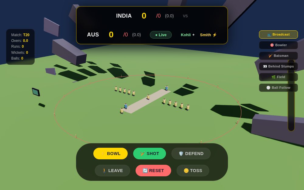 🏏 Realistic 3D Cricket Game