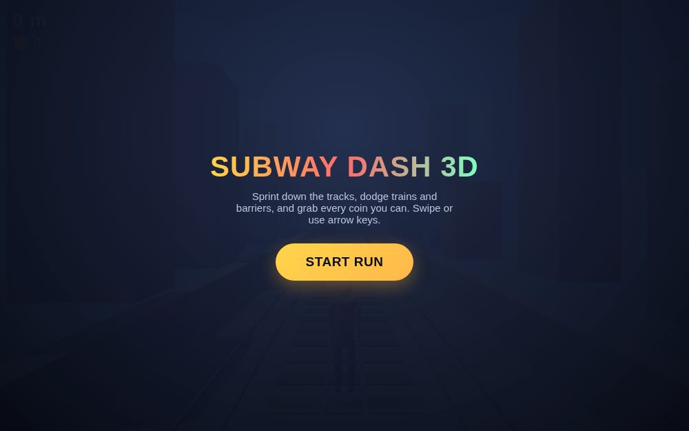 Subway Dash 3D