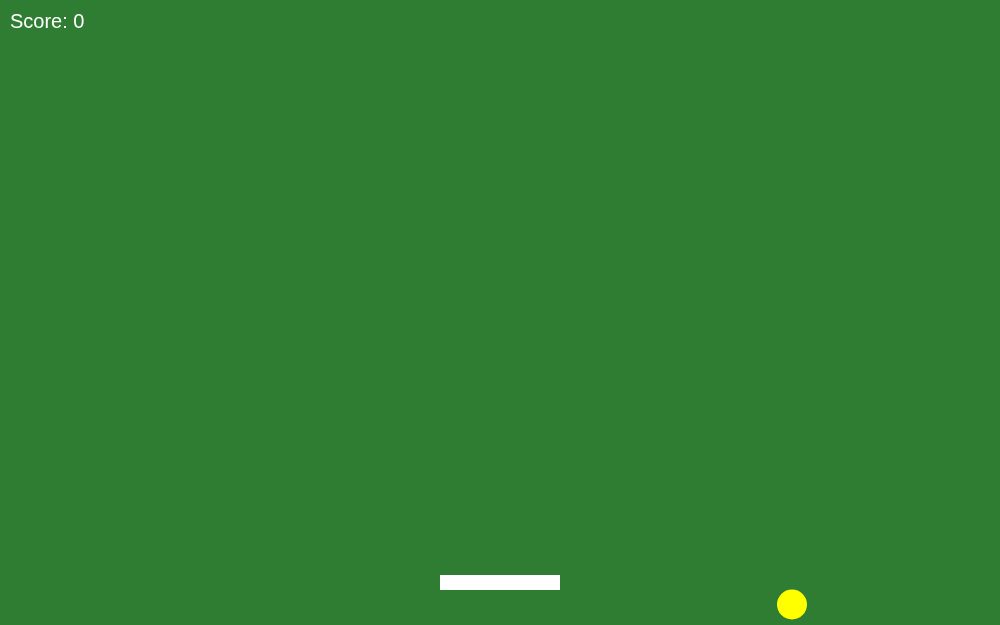Tennis Ball Game
