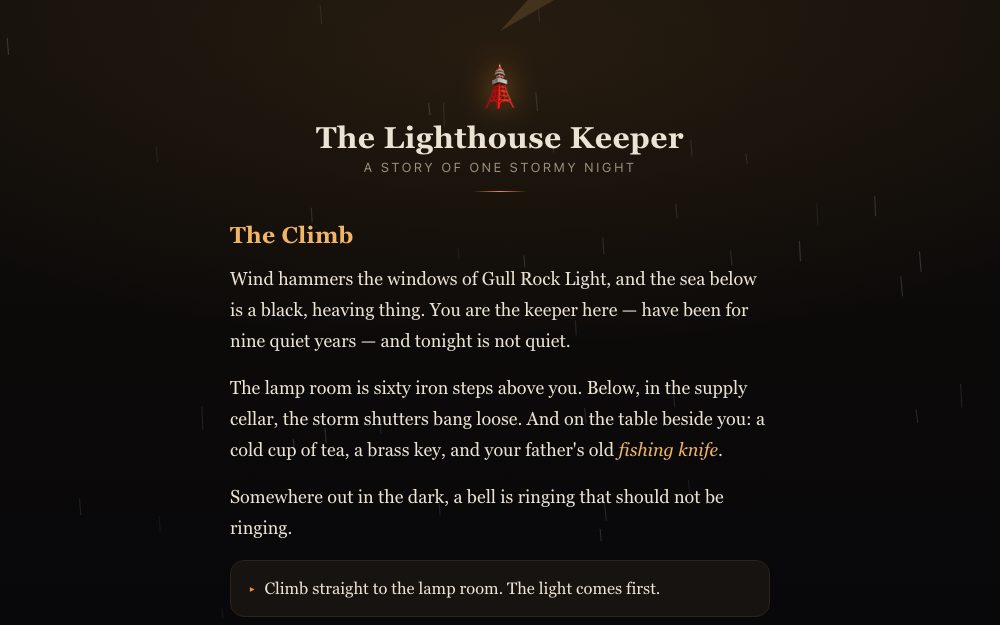The Lighthouse Keeper